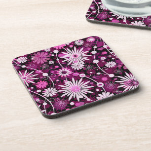 Dessous-de-verre Motif floral de Valentine