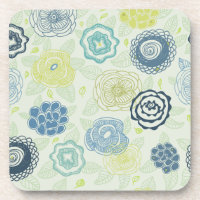 Motif floral élégant avec les fleurs mignonnes