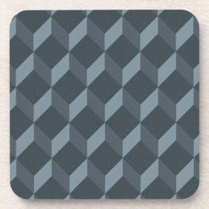 Dessous-de-verre Motif géométrique abstrait d'arrière - plan