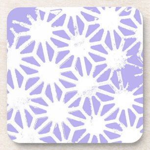 Dessous-de-verre Motif géométrique Lavender
