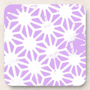 Dessous-de-verre Motif géométrique Lilac