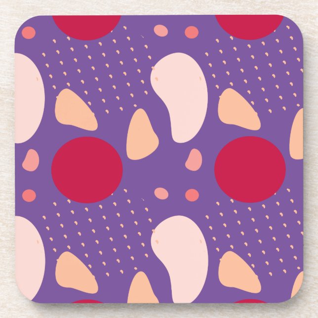 Dessous-de-verre Motif géométrique moderne (Devant)