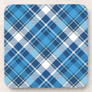 Dessous-de-verre Motif géométrique Vintage tendance bleu