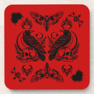 Dessous-de-verre Motif gothique baroque