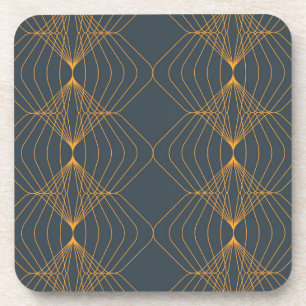 Dessous-de-verre Motif graphique géométrique chic, élégant et simpl