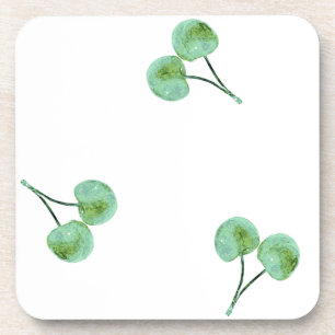 Dessous-de-verre Motif Green Cherry