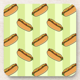 Dessous-de-verre Motif Hot Dog