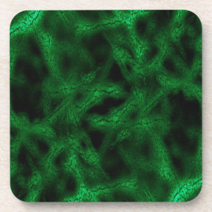 Dessous-de-verre Motif imaginaire vert