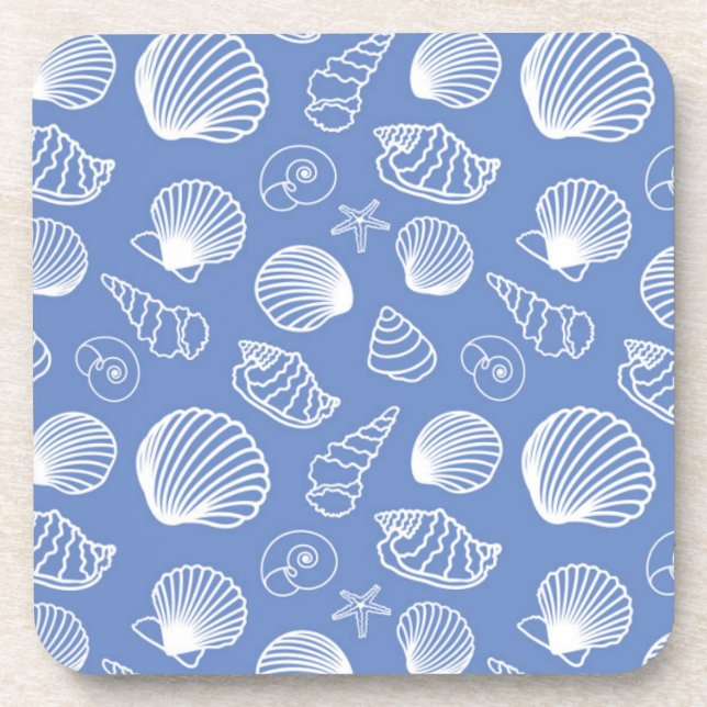 Dessous-de-verre Motif impertinent de coquillage (Devant)