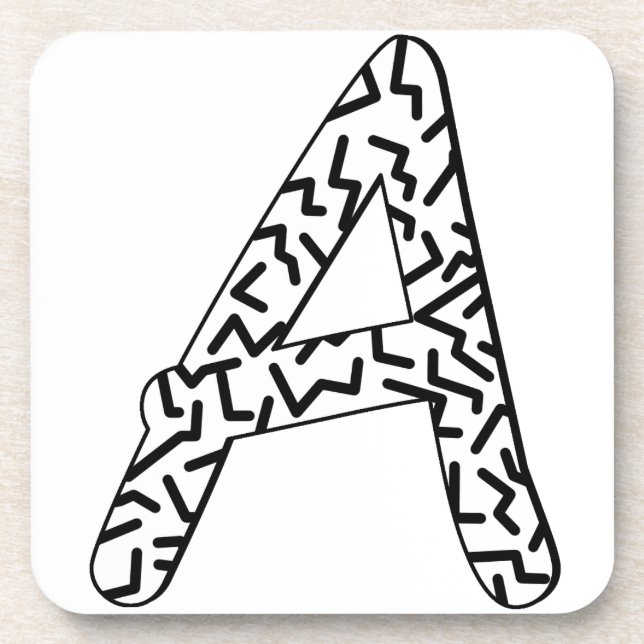 Dessous-de-verre Motif Jagged A (Devant)