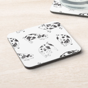 Dessous-de-verre Motif minimaliste de Cottagecore vintage représent