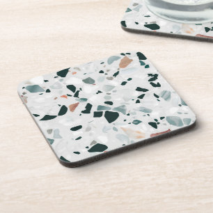 Dessous-de-verre Motif moderne Abstrait Terrazzo