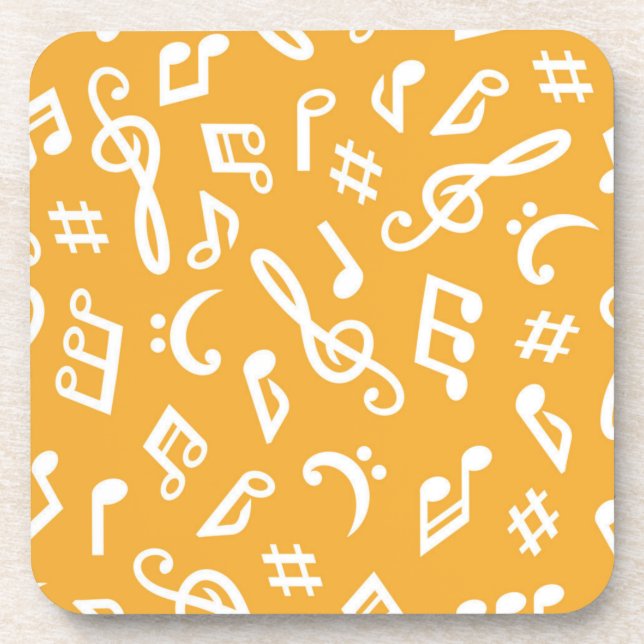 Dessous-de-verre Motif musical (Devant)