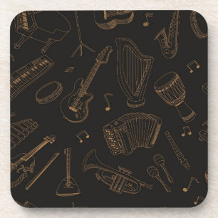Dessous-de-verre Motif musical