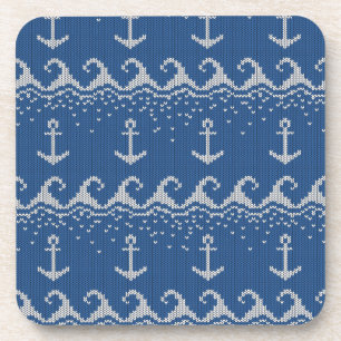 Dessous-de-verre Motif nautique de Knit