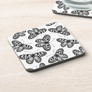 Dessous-de-verre Motif papillon en papier