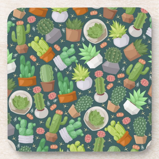 Dessous-de-verre motif plante (Devant)