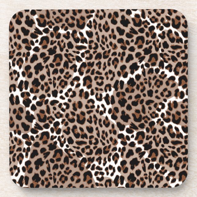 Dessous-de-verre motif poster de animal (Devant)