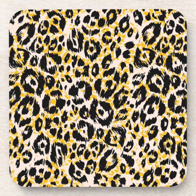 Dessous-de-verre motif poster de animal (Devant)