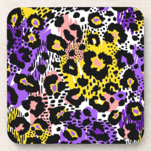 Dessous-de-verre motif poster de animal