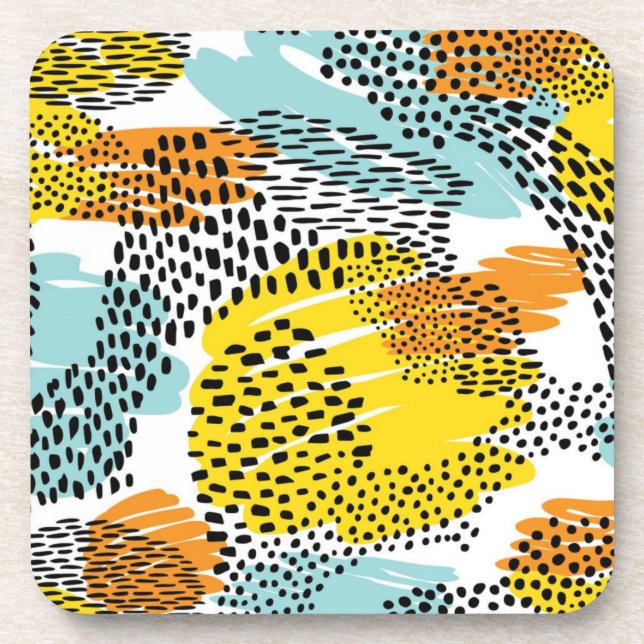 Dessous-de-verre motif poster de animal (Devant)