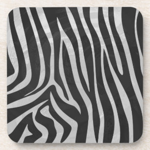 Dessous-de-verre Motif Poster de animal branché Zebra créé par Imag