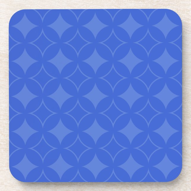 Dessous-de-verre Motif royal bleu shippo (Devant)