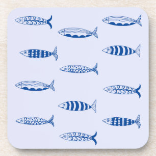 Dessous-de-verre Motif Sardines