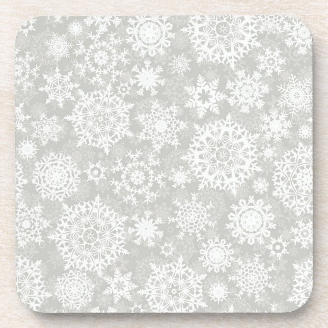 Dessous-de-verre Motif Snowflake (Devant)