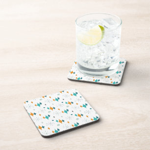 Dessous-de-verre Motif Starburst Mid Century Modern