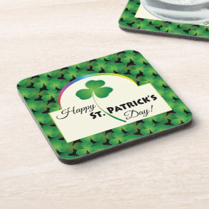Dessous-de-verre Motif Trèfle Chanceux St. Patrick