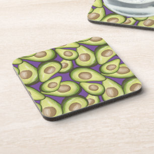 Dessous-de-verre Motif Vegan Avocado frais et gourmand