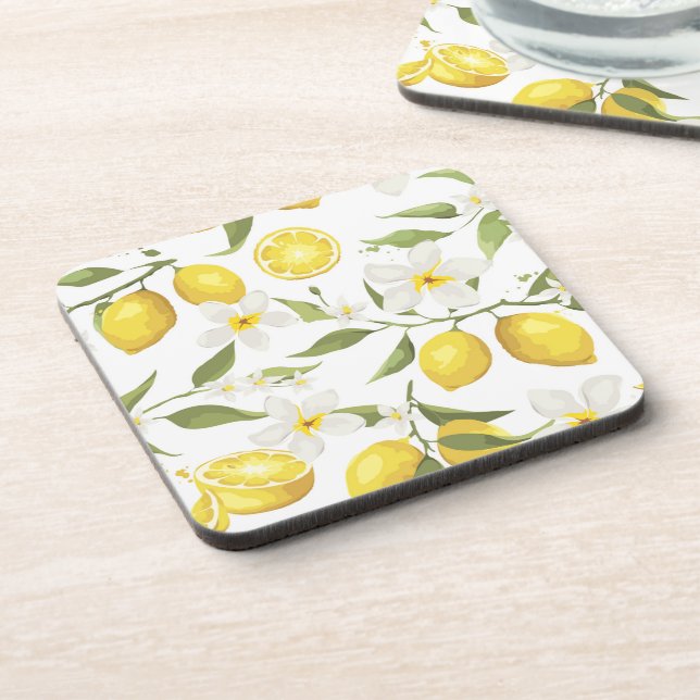Dessous-de-verre Motif vintage Lemon Tree (Côté gauche)