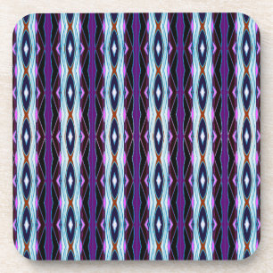 Dessous-de-verre Motif violet unique