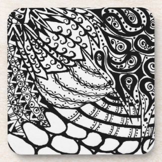 Dessous-de-verre Motifs Zen Tangle
