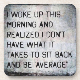 Dessous-de-verre Motivation de conditionnement physique et de muscu