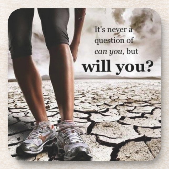 Dessous-de-verre Motivation gym (Devant)