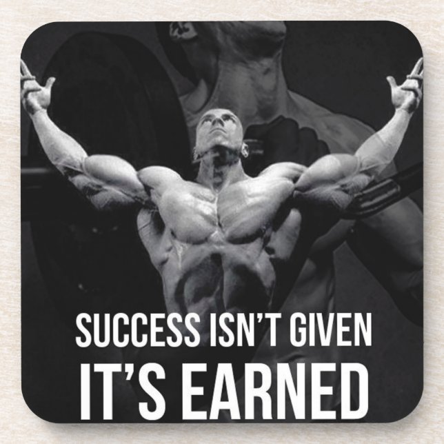 Dessous-de-verre Motivation gym (Devant)