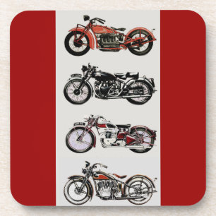 Dessous-de-verre MOTOCYCLES vintages