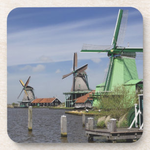 Dessous-de-verre Moulin à vent, Zaanse Schans, Hollande, Pays-Bas 2