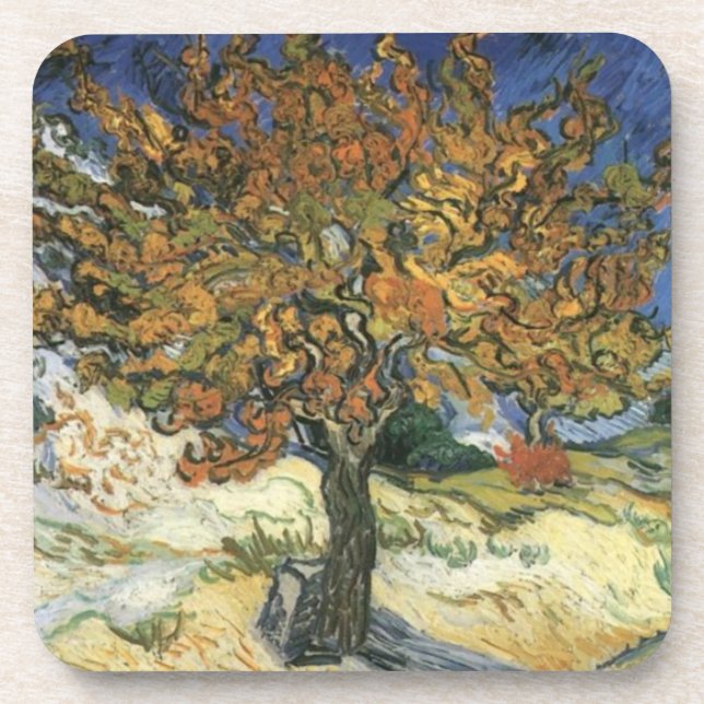 Dessous-de-verre Mulberry Tree par van Gogh (Devant)