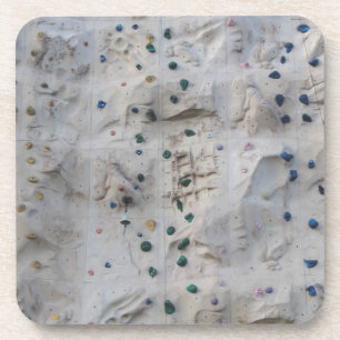 Dessous-de-verre Mur d'escalade de roche