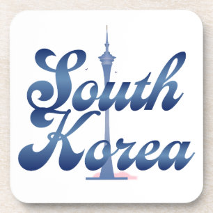 Dessous-de-verre N Tour de Séoul Corée du Sud