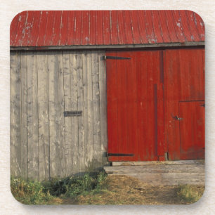 Dessous-de-verre NA, Canada, Nouveau-Brunswick, Shepody. Grange rou
