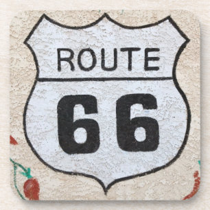 Dessous-de-verre NA, États-Unis, Arizona, Holbrook Route 66 panonce