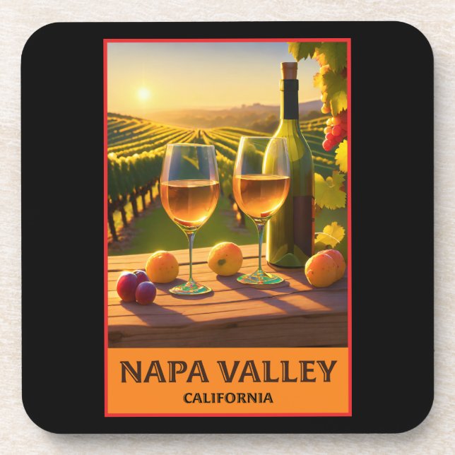 Dessous-de-verre Napa Valley California (Devant)