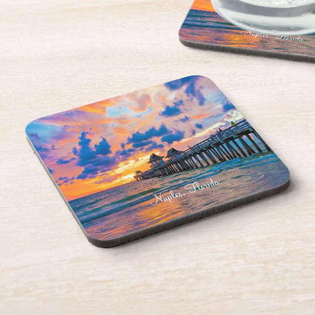 Dessous-de-verre Naples, Floride pittoresque (Côté gauche)