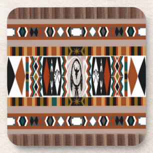 Dessous-de-verre Native American Dreamcatcher Cork Coaster