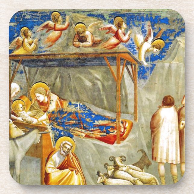 Dessous-de-verre Nativité Naissance de Jésus (Devant)