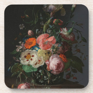 Dessous-de-verre Nature morte de maître hollandais vintage Rachel R